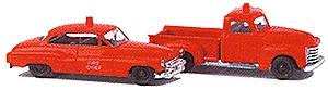 Busch 8321 N US Fire Brigade Fire Trucks (Set of 2)