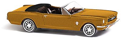 Busch 47511 HO 1964 Ford Mustang Convertible Gold