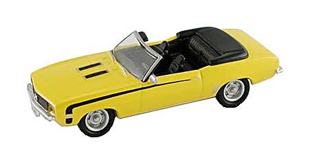 Model Power 19252 1:87 HO Minis Yellow 1969 Camaro Chevrolet SS396s