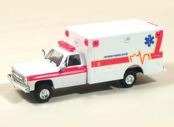 Trident Miniatures 90105 1:87 Emergency Medical Service Ambulance