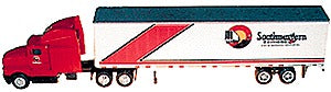 Herpa 6232 1:87 Southwestern Express Kenworth T-600A Van