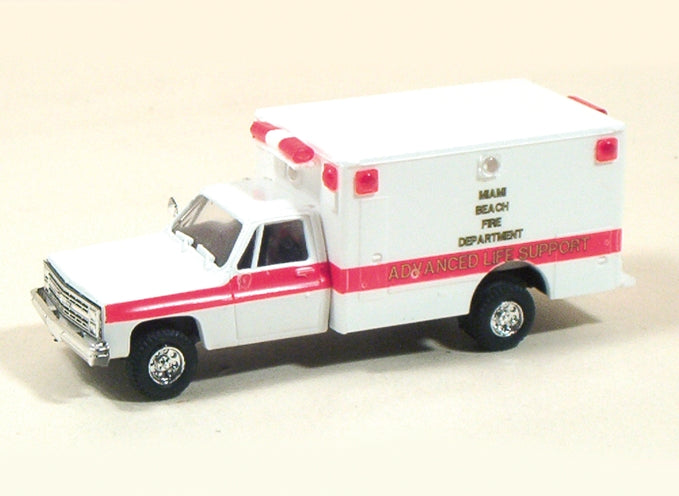 Trident Miniatures 90063 HO Advanced Life Support Fire Deparment