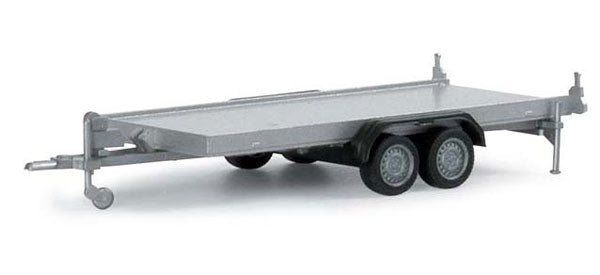 Herpa 052450 HO Cars and Pick-Ups 2-Axle Trailer