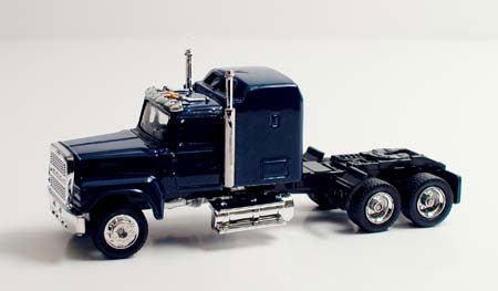 Model Power Mini Series 20600 1:87 Navy Blue Ford 9000 Truck