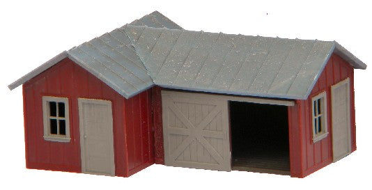 AM Models 125 HO Andy's Repair Shop Building Kit