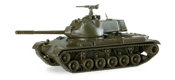 Herpa 741316 1:87 Scale Mini Tanks Olive Drab Green M47 Patton Tank