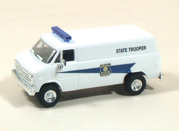 Trident Miniatures 90231 HO Van Indiana State Police