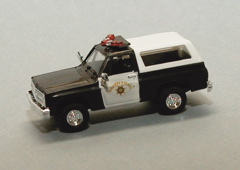 Trident Miniatures 90339 1:87 California Highway Patrol Chevrolet Blazer