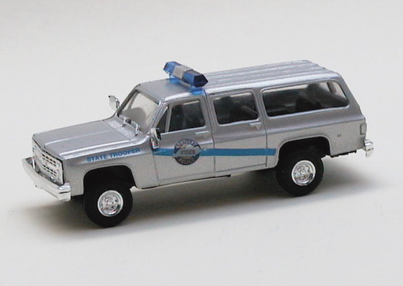 Trident Miniatures 90343 HO Chevrolet Suburban Kentucky State Police Vehicle