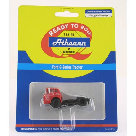 Athearn 2715 HO Red Advance Ford C-Series Tractor Ready To Roll