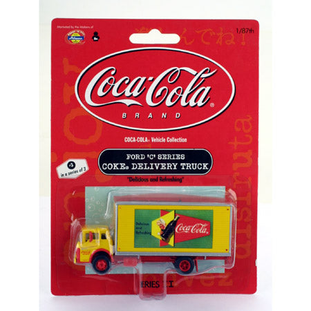 Athearn 8208 HO "Delicious & Refreshing" Ford C Series II Delivery Truck Coke