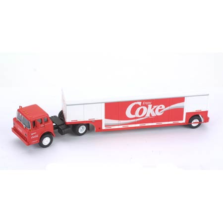 Athearn 8232 HO Beverage Truck Coke White Ready-To-Roll