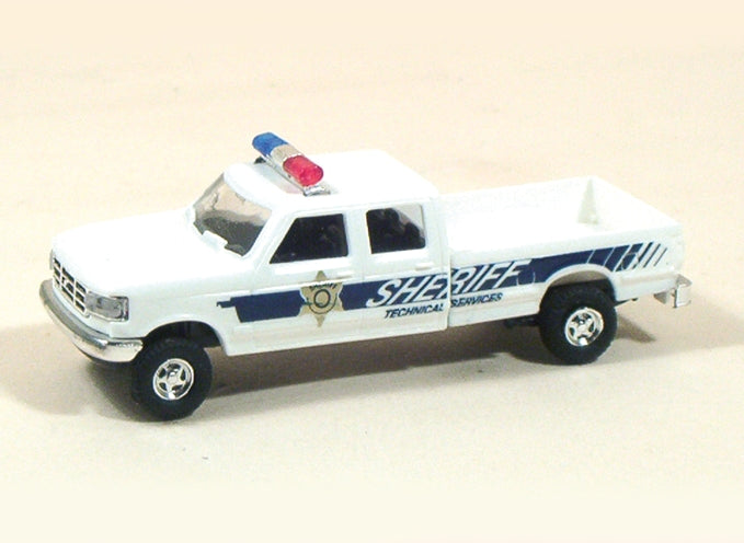 Trident Miniatures 90236 1:87 US Sheriff Pickup Truck