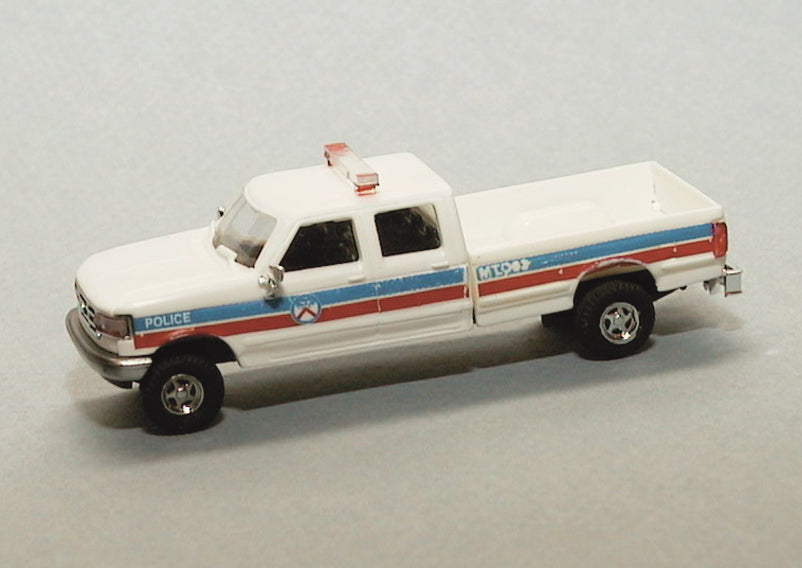 Trident Miniatures 90349 HO Ford Toronto Police Service Crew-Cab Pick-Up