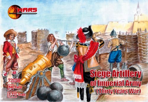 Mars Figure Sets 72038 1:72 Siege Artillery of Imperial Army