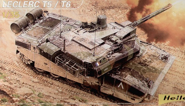 Heller 81142 1:35 Leclerc T5/T6 Main Battle Military Tank Model Kit