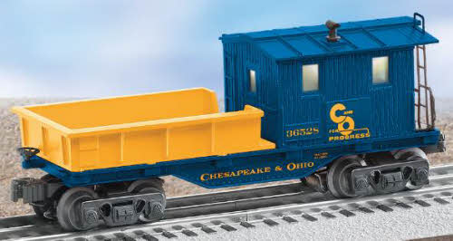 Lionel 6-36528 O Gauge Chesapeake & Ohio Work Caboose