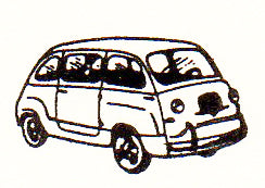 EKO 2031 HO Fiat 600 Multipla Sedan