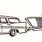 EKO 2055 Car & Motor Boat Trailer Plymouth