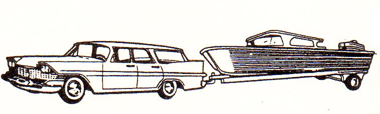 EKO 2055 Car & Motor Boat Trailer Plymouth