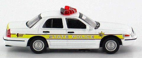 Model Power 19398 1:87 Illinois State Police - 2005 Crown Victoria MP Minis