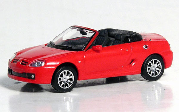 Ricko 38390 HO European Automobile - 2007 MG TF Roadster - Red