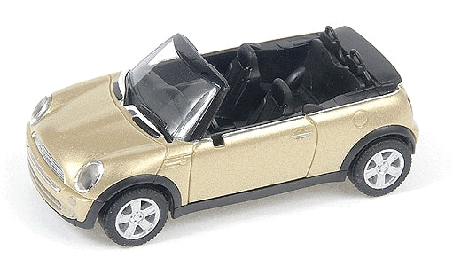 Herpa 33275 HO Mini Cabrio TM Convertible Assorted Metallic Colors