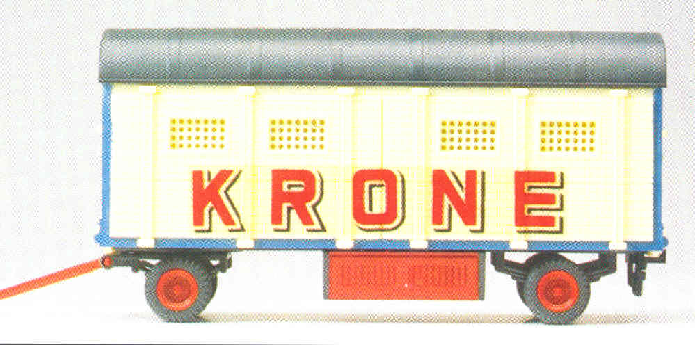 Preiser 21018 HO Circus Krone Animal Wagon
