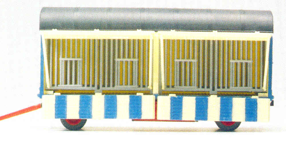 Preiser 21019 HO Circus Krone Animal Open Wagon