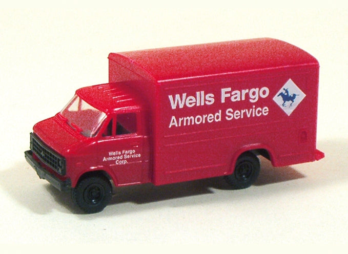 Trident Miniatures 90180 HO Delivery Van Chevrolet Wells Fargo