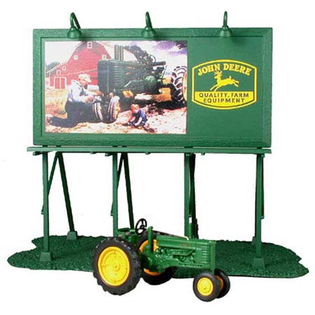 Athearn 8140 HO Billboard w/Model B John Deere