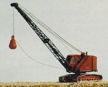 Railway Express Miniatures 2091 Bantam Dragline Crane w/ Wrecking Ball