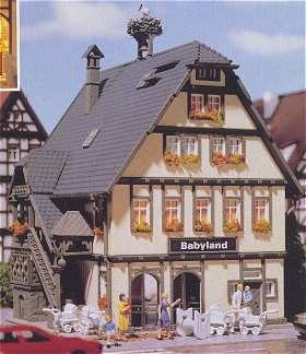 Vollmer 3661 HO Scale Shop Babyland Kit