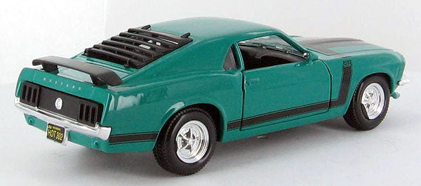 Maisto 31943 1:24 Green W/Black 1970 Ford Mustang Boss 302 Special Edition  Car
