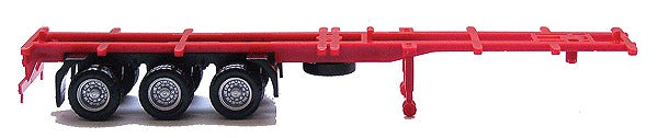 Herpa 5377 1:87 Promotex 40’ Container Chassis Red/Black