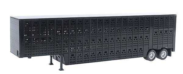 Herpa 5355 1:87 48’ Livestock Trailer Black