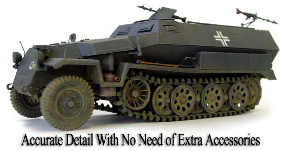 AFV Club AF35078 1:35 SdKfz 251:1 Ausf C Halftrack Plastic Model Kit