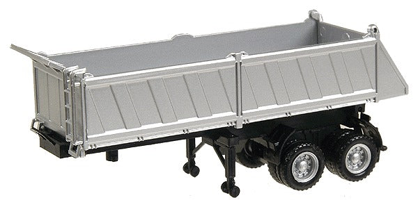 Herpa 5288 1:87 27’ Silver Gravel Dump Trailer