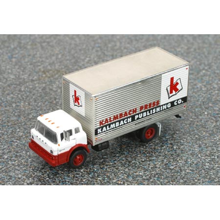 Athearn 99062 N Kalmbach Press Ford C-Series With Box Van