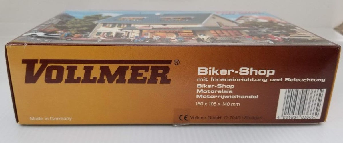 Vollmer 3666 Biker's Shop Building Kit