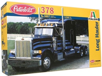 Italeri 3857 1:24 Peterbilt 378 Long Hauler Tractor Cab w/Sleeper