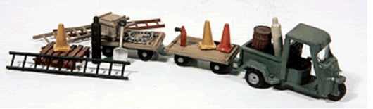 JL Innovative Design 925 HO Deluxe Cushman Truckster & Carts Detail Set