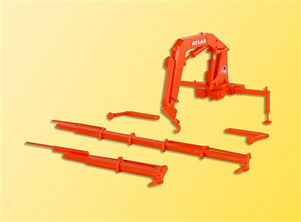 Kibri 10988 HO Atlas Truck Mount Loading Crane (Pack of 2)