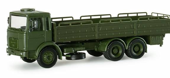 Herpa 740005 HO Assembled MAN LKW 10-Ton 6x4 German Army Cargo Truck