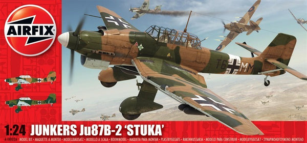 航空機・ヘリコプター AIRFIX Ju87B-2R Stuka 1:48 Amazon.com: Airfix Junkers Ju87R-2/B-2 Stuka 1:48 WWII