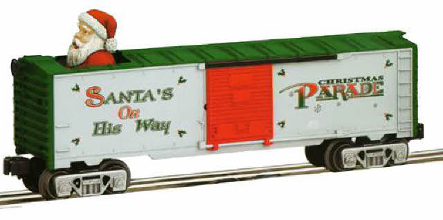 Lionel 6-36743 Bobbing Santa Operating Boxcar