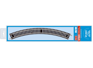 Peco ST-2021 HO Nickel Silver Code 100 45 Degree Double Curved Setrack