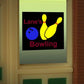 Miller Engineering 8955 HO/O Bowling Flashing Neon Window Sign