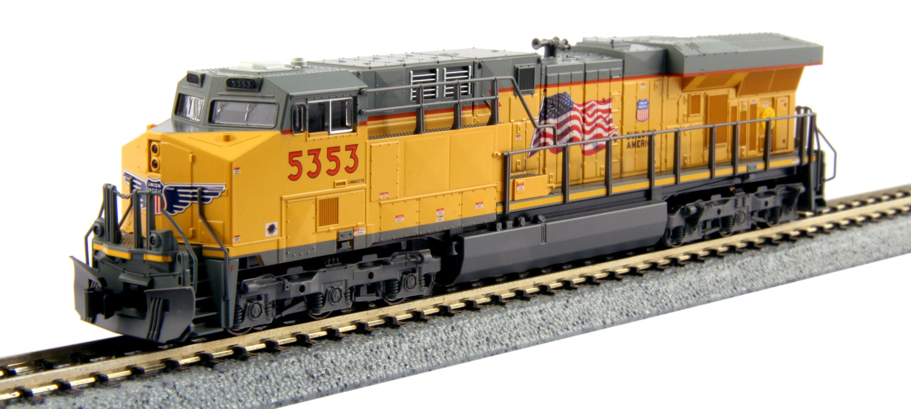 Kato 176-8912 N Scale Union Pacific GE ES44AC Diesel Locomotive #5353