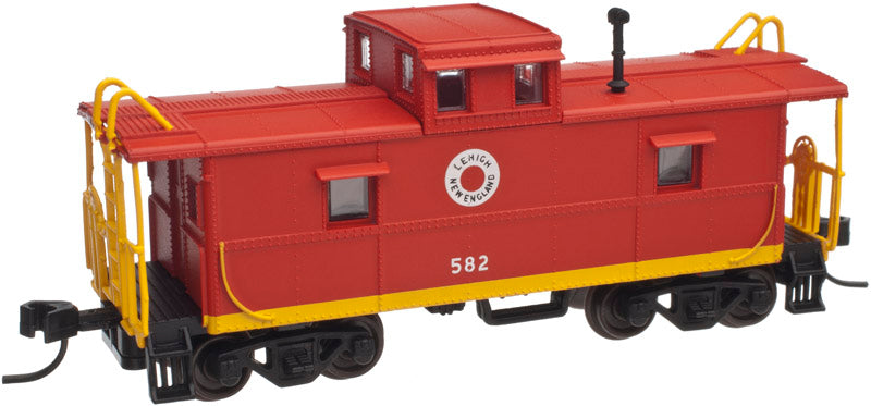 Atlas 50001779 N Scale Lehigh & New England Trainman Cupola Caboose #581